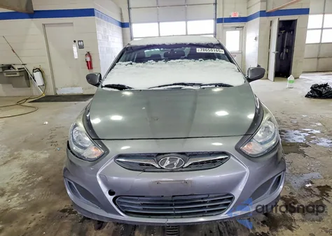 2014 Hyundai Accent Gls z USA, uszkodzony, nr VIN KMHCT4AE6EU759379